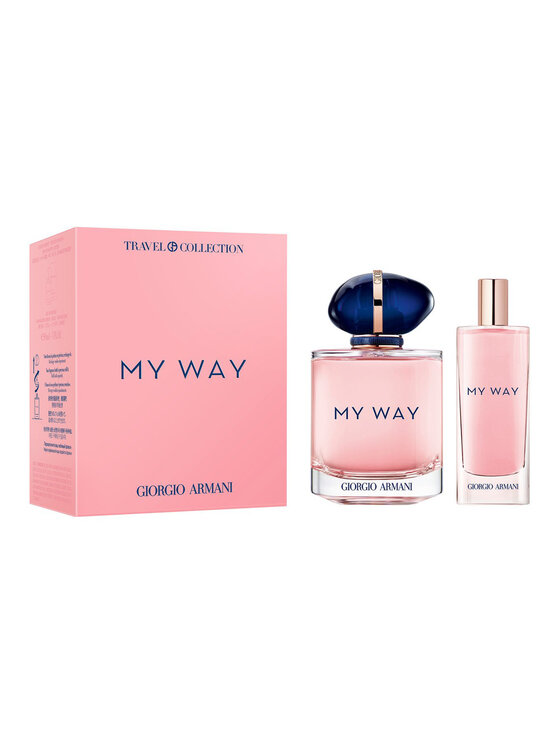 Giorgio Armani Giorgio Armani Giorgio Armani My Way zestaw woda perfumowana spray 90ml + woda perfumowana spray 15ml Zestaw zapachowy