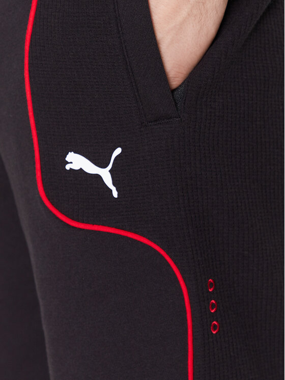 Puma Puma Szorty sportowe Ferrari Race 538167 Czarny Regular Fit