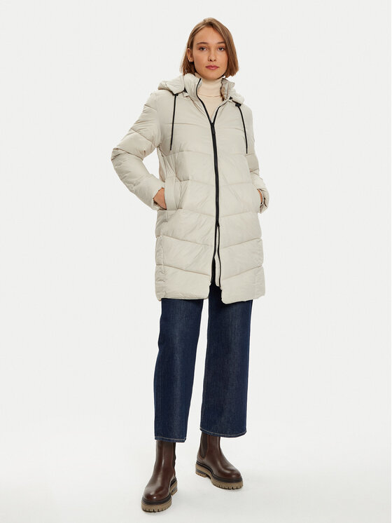 Kaffe Kaffe Zimní bunda Susanne 10508810 Béžová Regular Fit