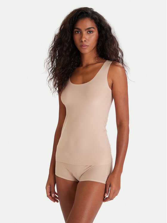 Chantelle Chantelle Felső Soft Stretch C26460 Bézs Regular Fit