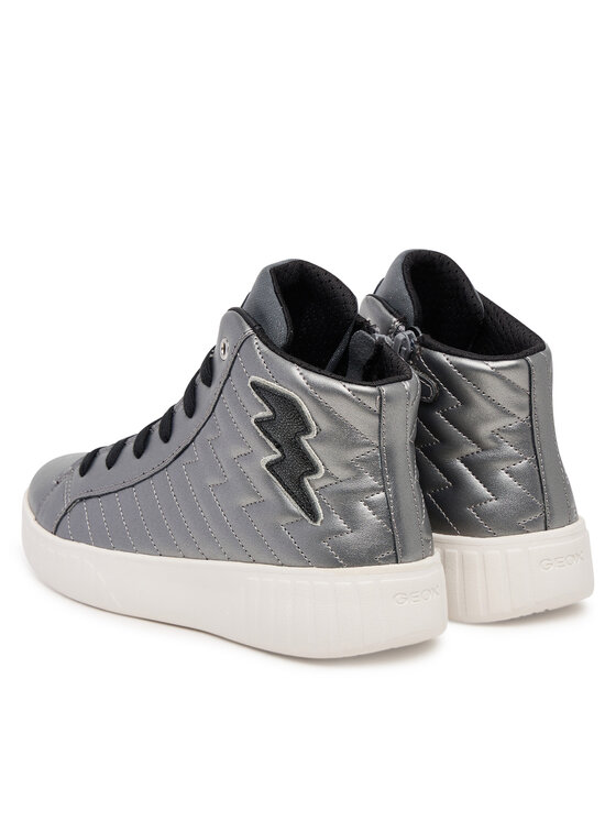 Geox Geox Laisvalaikio batai J Mikiroshi J56DVE 000NF C1009 D Sidabrinė