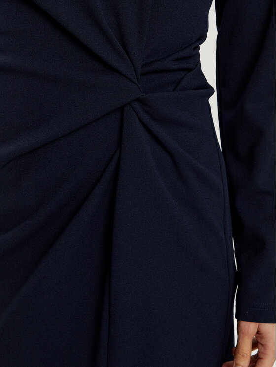 Joseph Ribkoff Joseph Ribkoff Sukienka koktajlowa 243308 Granatowy Slim Fit