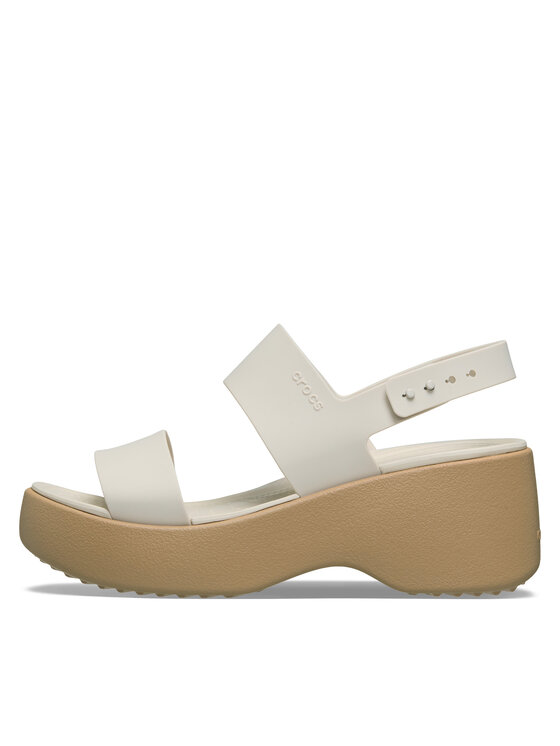 Crocs Crocs Sandały Brooklyn Sky Sandal 212250 Beżowy