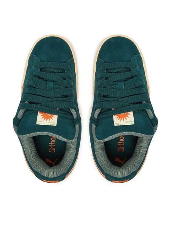 Puma Puma Sneakersy Suede XL 402246 02 Zielony