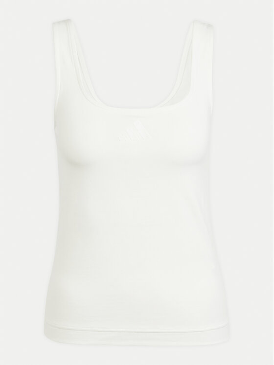 adidas adidas Top All SZN Luxe JJ2337 Bijela Slim Fit