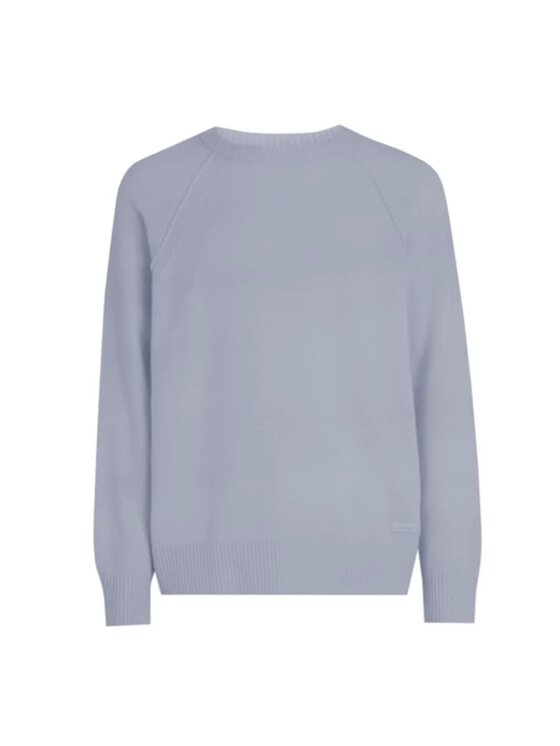 Calvin Klein Calvin Klein Sweter WOOL K10K111954 Szary Regular Fit