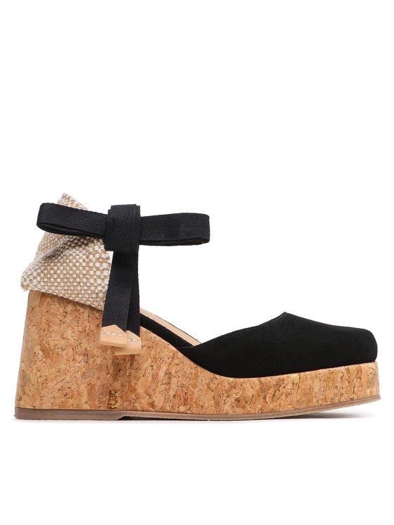Espadrillas Tina Cork/007 023075-100 Nero