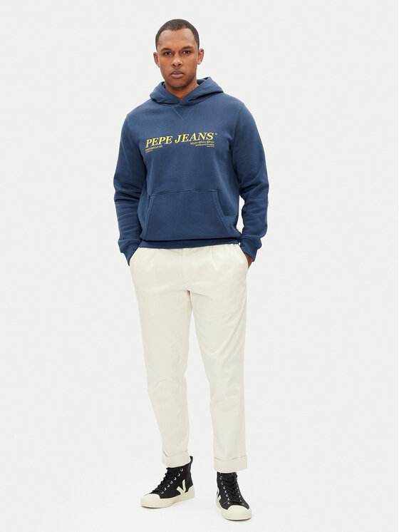 Pepe Jeans Pepe Jeans Bluză Dylan PM582755 Albastru Regular Fit