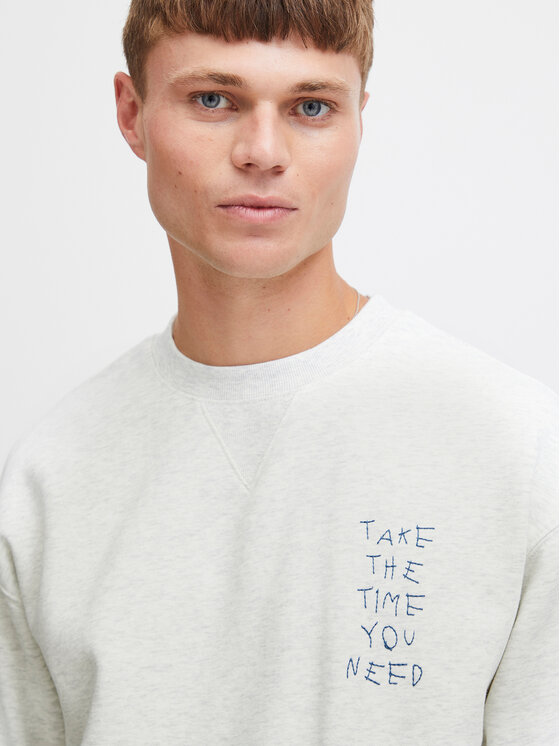 Solid Solid Світшот 21108019 Бежевий Regular Fit