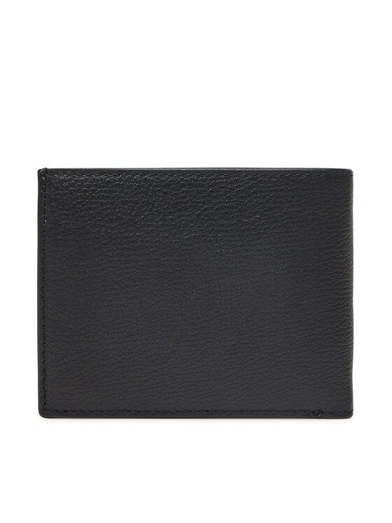 Calvin Klein Calvin Klein Vīriešu maks Modern Bus Bifold 5Cc W/Coin K50K512867 Melns