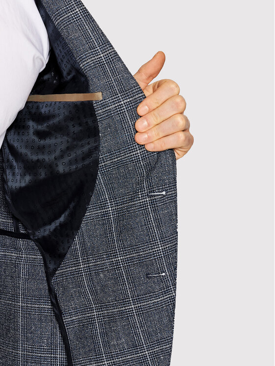 BOSS Boss Bleizers H-Hutson-222 50468936 Tumši zils Slim Fit
