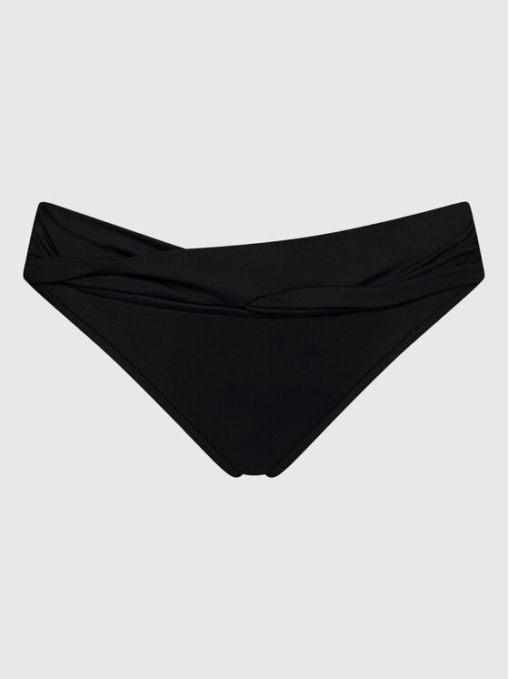 Seafolly Seafolly Bikini partea de jos Twist Band 44320-942 Negru