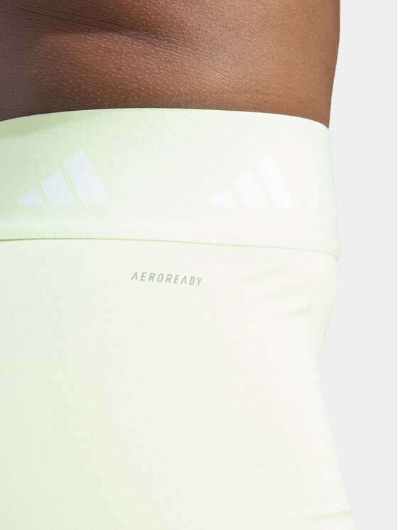 adidas adidas Sportiniai šortai Techfit IU1854 Žalia Slim Fit