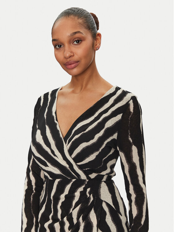 Morgan Morgan Igapäevane kleit 251-RIBLO.F Must Slim Fit