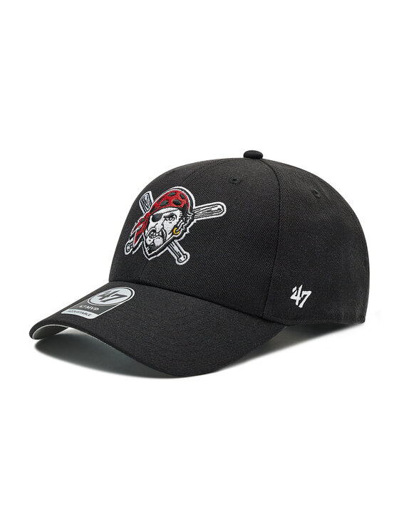 47 Brand 47 Brand Бейсболка MLB Pittsburgh Pirates B-MVP20WBV-BKO Чорний