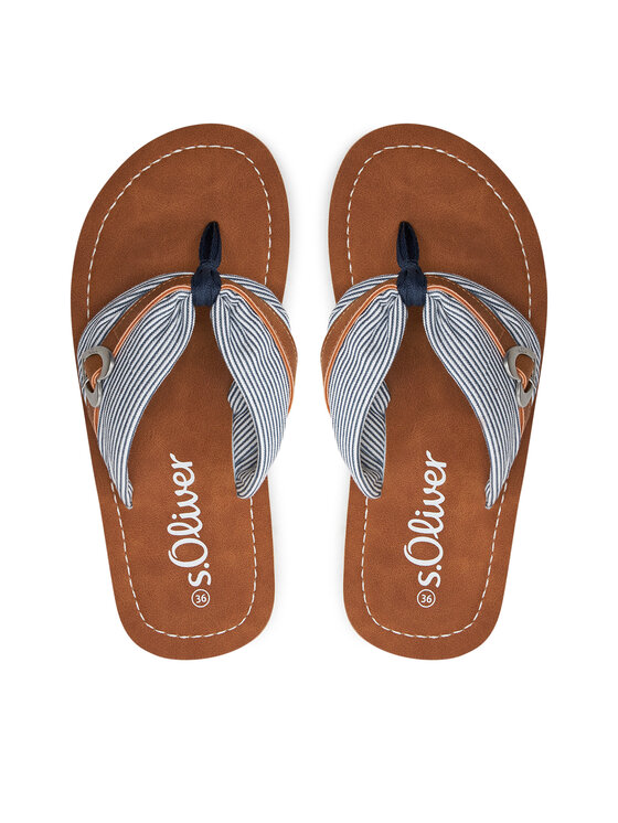 Flip flop s.Oliver 5-27112-42 Bleumarin