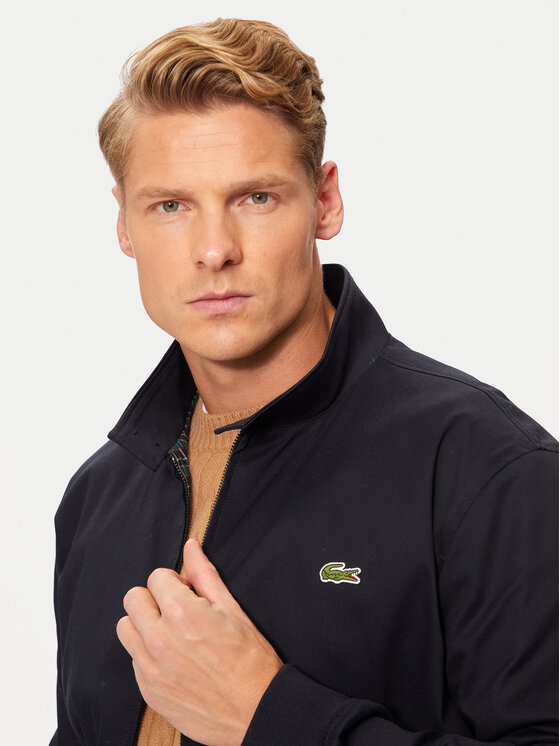 Lacoste Lacoste Μπόμπερ μπουφάν BH7186 Σκούρο μπλε Regular Fit