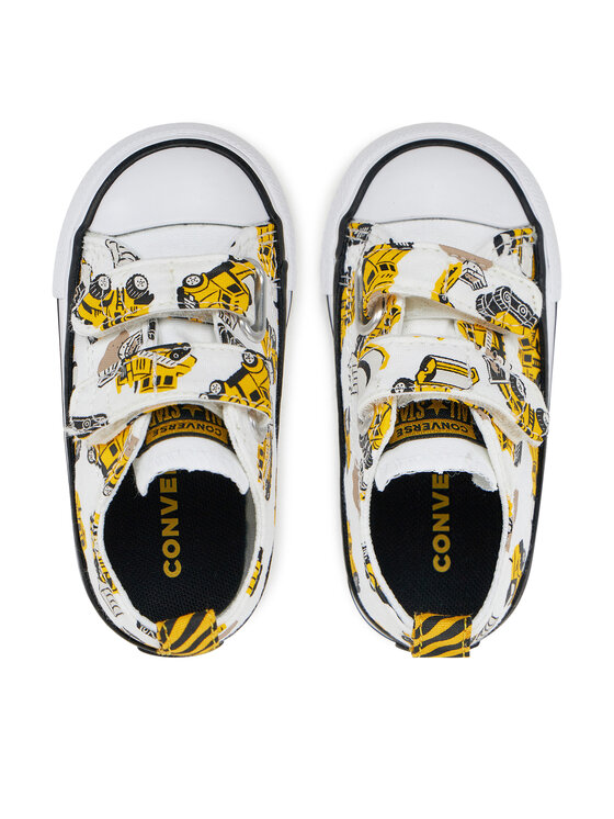 Converse Converse Sportbačiai Chuck Taylor All Star Construction Truck Easy-On A12610C Balta