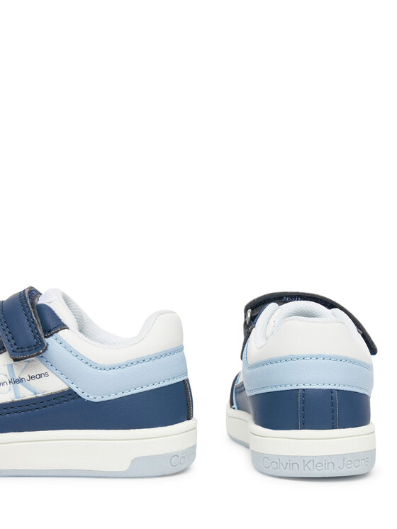Calvin Klein Jeans Calvin Klein Jeans Sneakersy Low Cut Lace-Up/ Velcro Sneaker V1X9-82078-1355 M Niebieski