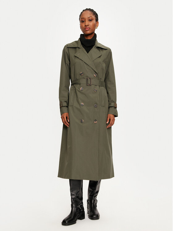 Brave Soul Brave Soul Tenchcoat LJK-AYERMXDKHA Khakifarben Regular Fit