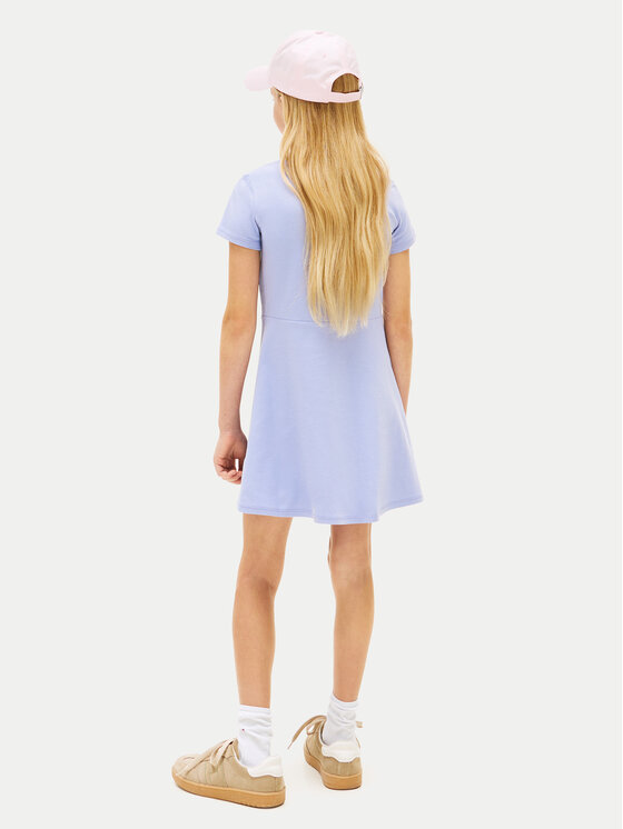Tommy Hilfiger Tommy Hilfiger Každodenní šaty Skater KG0KG09284 Modrá Regular Fit
