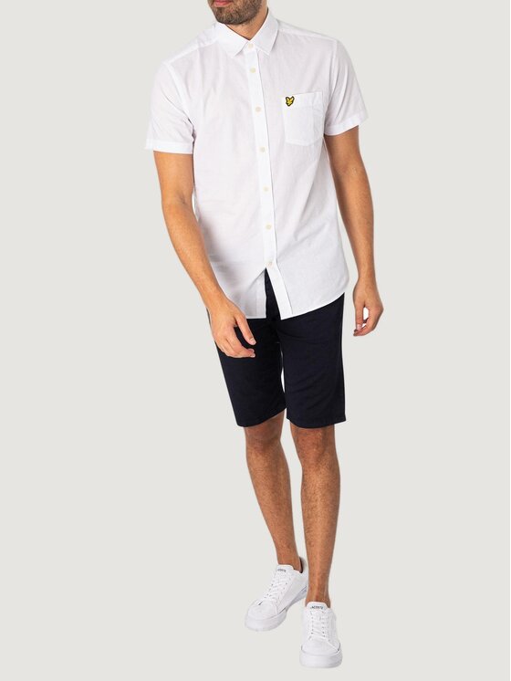 Lyle & Scott Lyle & Scott Pantaloncini di tessuto BERMUDA CHINO Blu Chino Fit
