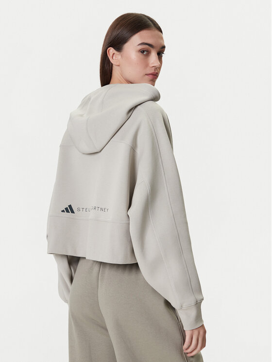 adidas by Stella McCartney adidas by Stella McCartney Felpa JX6781 Grigio Loose Fit