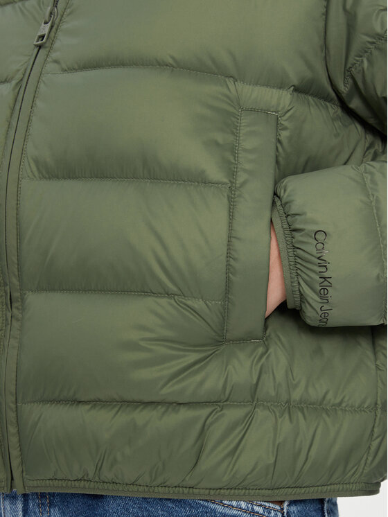 Calvin Klein Jeans Calvin Klein Jeans Geacă din puf J20J222585 Verde Regular Fit
