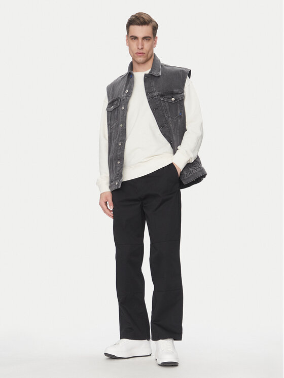 Karl Lagerfeld Jeans Karl Lagerfeld Jeans Prsluk A2M14017 Siva Regular Fit