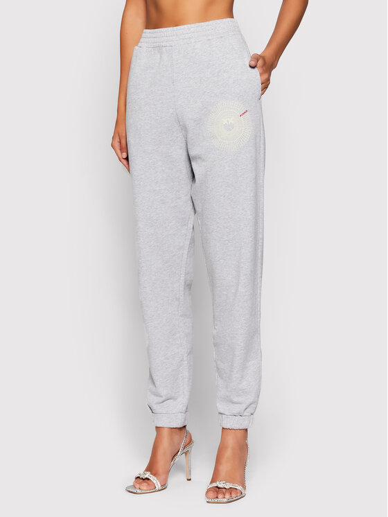 PINKO Pinko Sporta bikses Acciano 1G16VY Y7JQ Pelēks Regular Fit