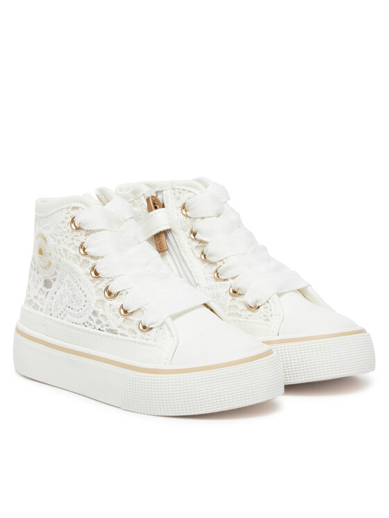 Mayoral Mayoral Sneakers aus Stoff 43613 Weiß
