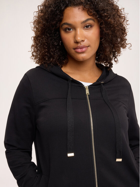 Fiorella Rubino Fiorella Rubino Bluza G894L009257N033 Czarny Over Fit