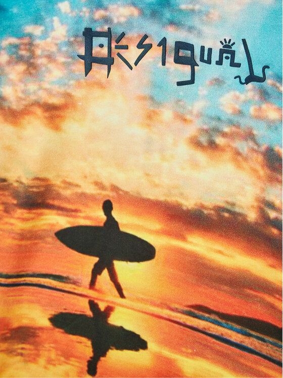 T-shirt Melon 22SBTK09 Multicolore Regular Fit