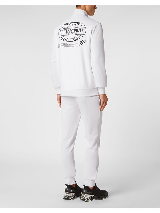 Plein Sport Plein Sport Completo top e pantaloni 653 Bianco Regular Fit