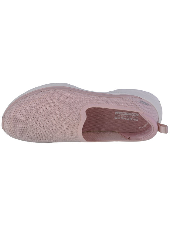 Skechers Skechers Sneakersy Skechers Go Walk 6 - Clear Virtue Różowy