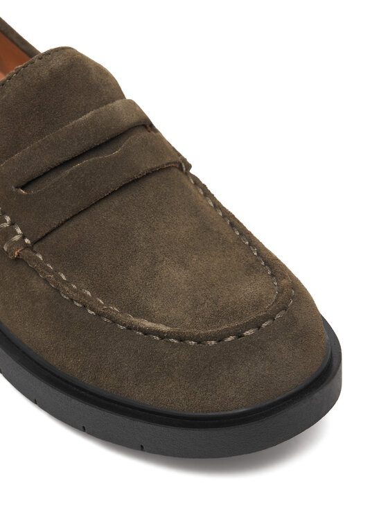 Geox Geox Loafersy D Spherica Ec1 B D65DKB 22 C3009 Zielony ciemny