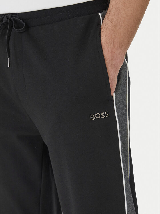 BOSS BOSS Teplákové kalhoty 50554794 Černá Regular Fit