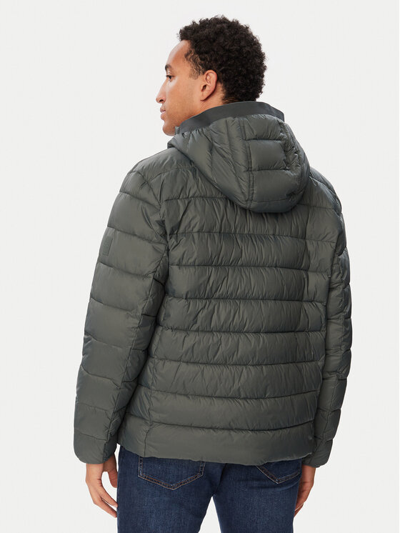 BOSS BOSS Giacca di transizione Odenni 50565634 Verde scuro Regular Fit
