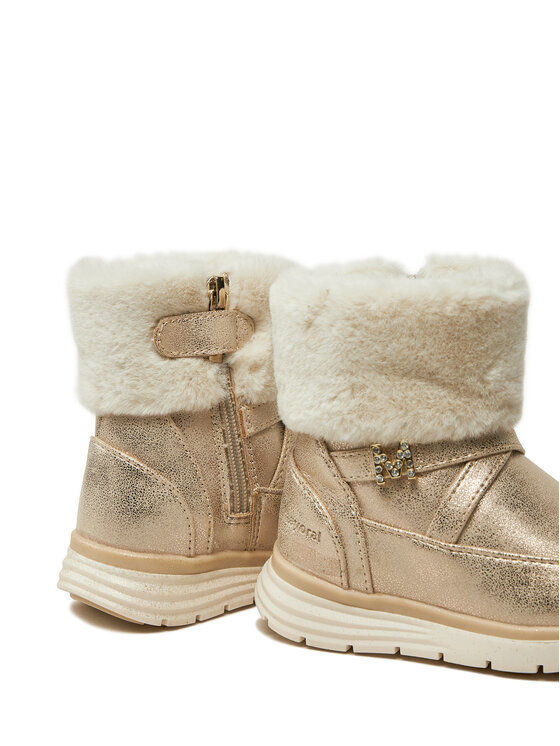 Mayoral Mayoral Schnürschuhe 42486 Goldfarben