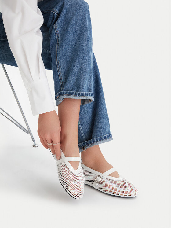 Badura Badura Ballerine MIMOSA-SLT-24067P-52 Bianco