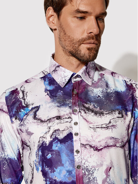 Camicia Januarius 1 Multicolore Slim Fit