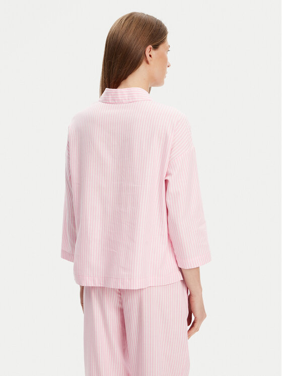 United Colors Of Benetton United Colors Of Benetton Cămașă pijama 4QFZ3M00A Roz Regular Fit