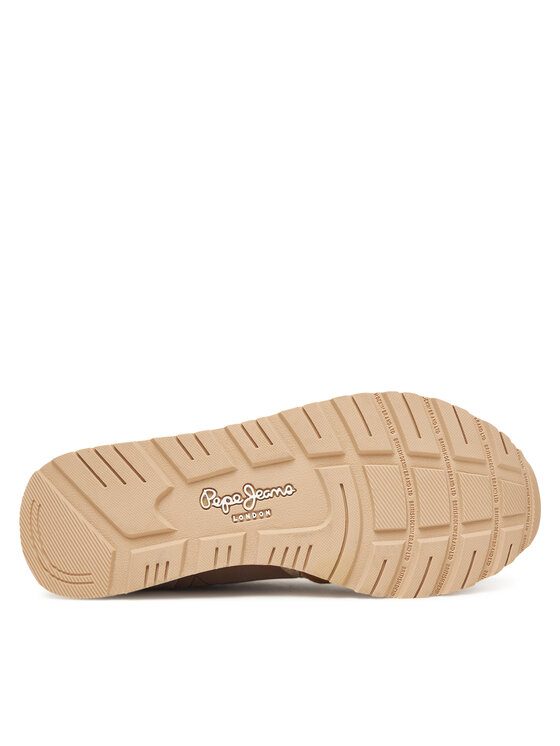 Pepe Jeans Pepe Jeans Sneakersy Brit Glitter W PLS400005 Brązowy
