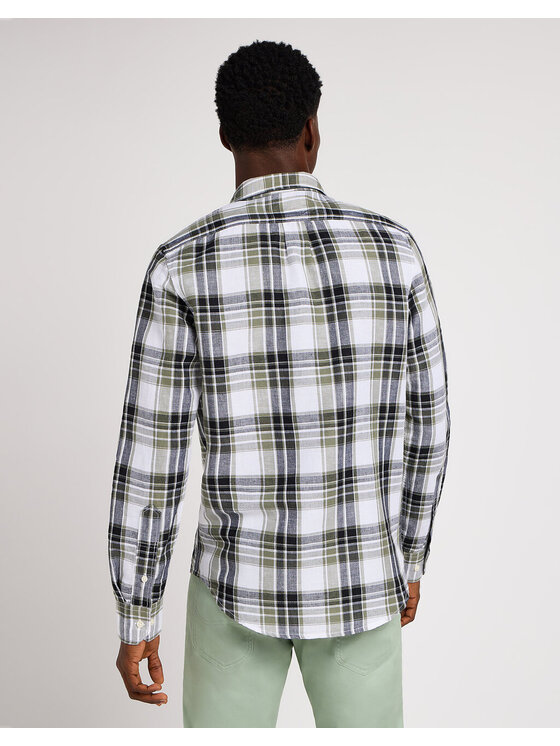 Lee Lee Camicia LEESURE SHIRT Verde Regular Fit