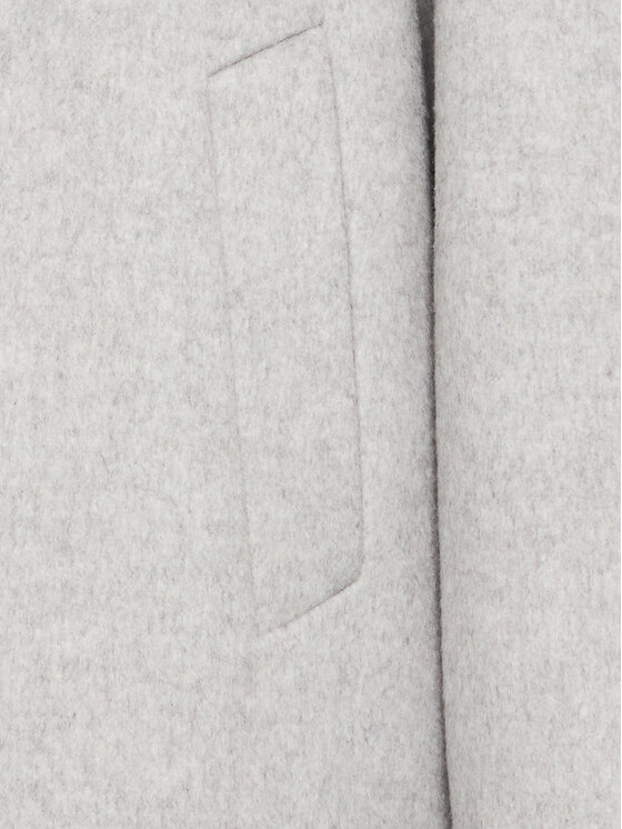 American Vintage American Vintage Vlněný kabát Dadoulove DADO17HCH23 Šedá Relaxed Fit