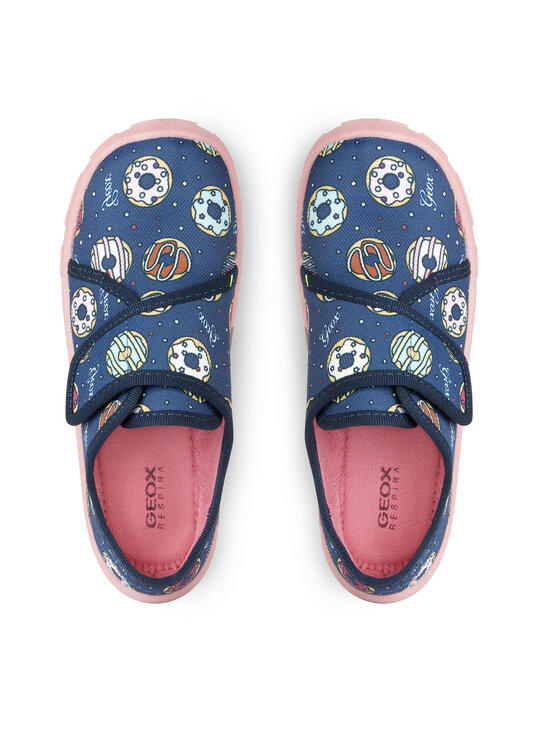 Geox Geox Hausschuhe J Nymel Girl J26FPA 000AN C4002 Dunkelblau