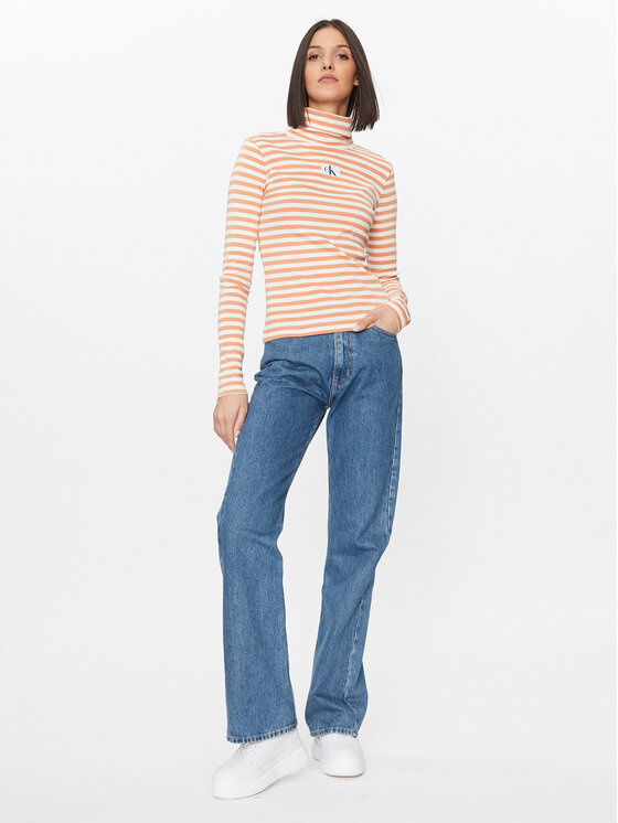 Calvin Klein Jeans Calvin Klein Jeans Garbó J20J222246 Narancssárga Slim Fit