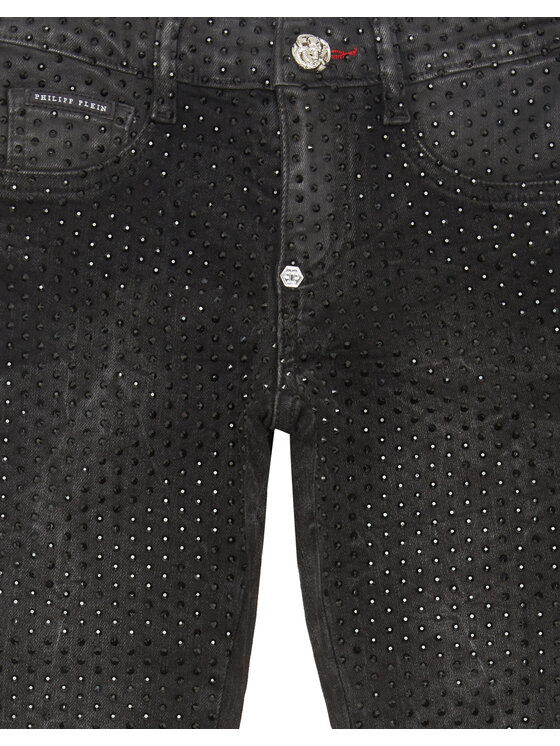 PHILIPP PLEIN PHILIPP PLEIN Džegínsy 19935 Čierna Comfort Fit