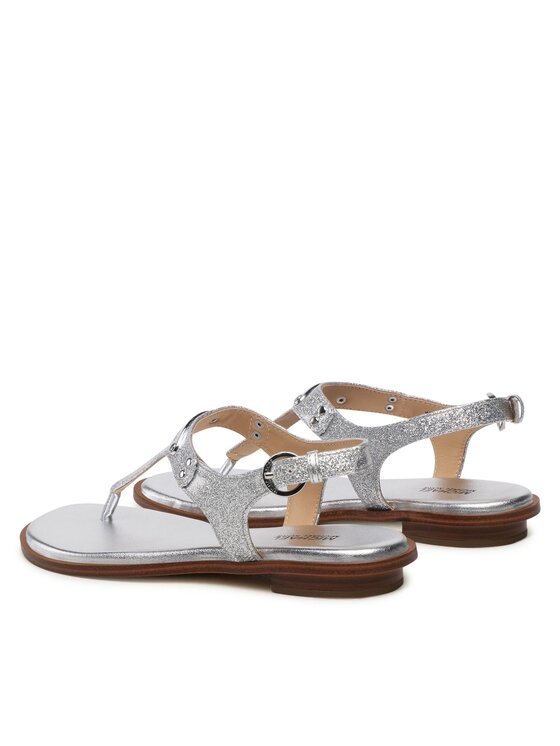 MICHAEL Michael Kors Sandalen Mk Plate Thong 40S3MKFS1D Silberfarben Modivo