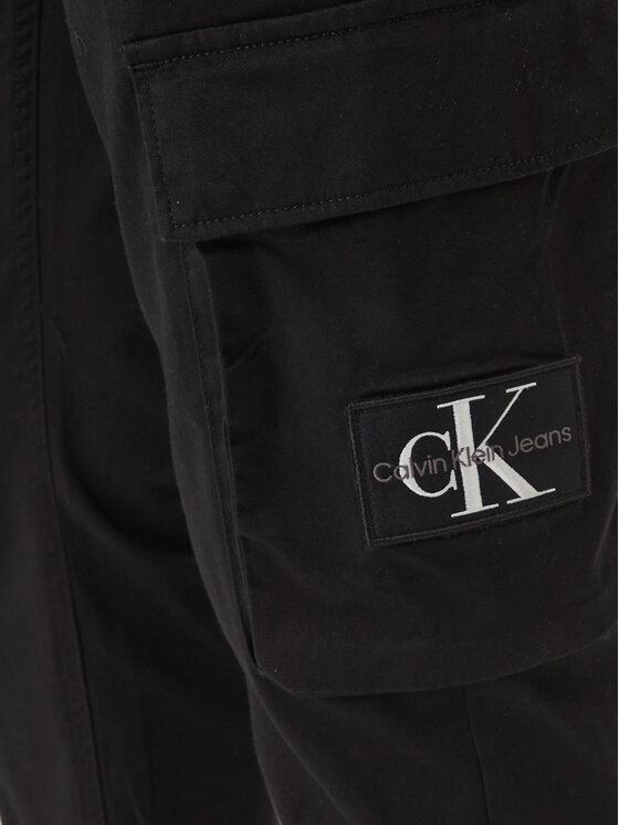 Calvin Klein Jeans Calvin Klein Jeans Melegítő alsó J30J324696 Fekete Skinny Fit